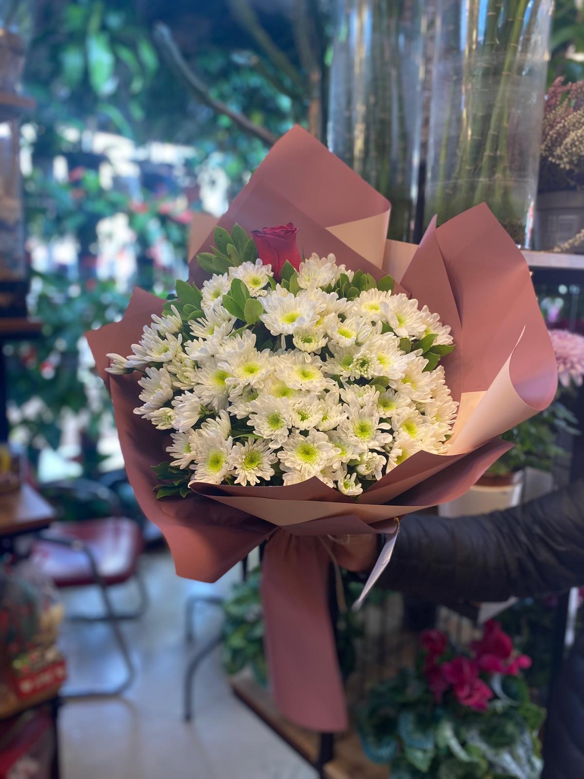 pendik çiçekçi-papatya aşkı